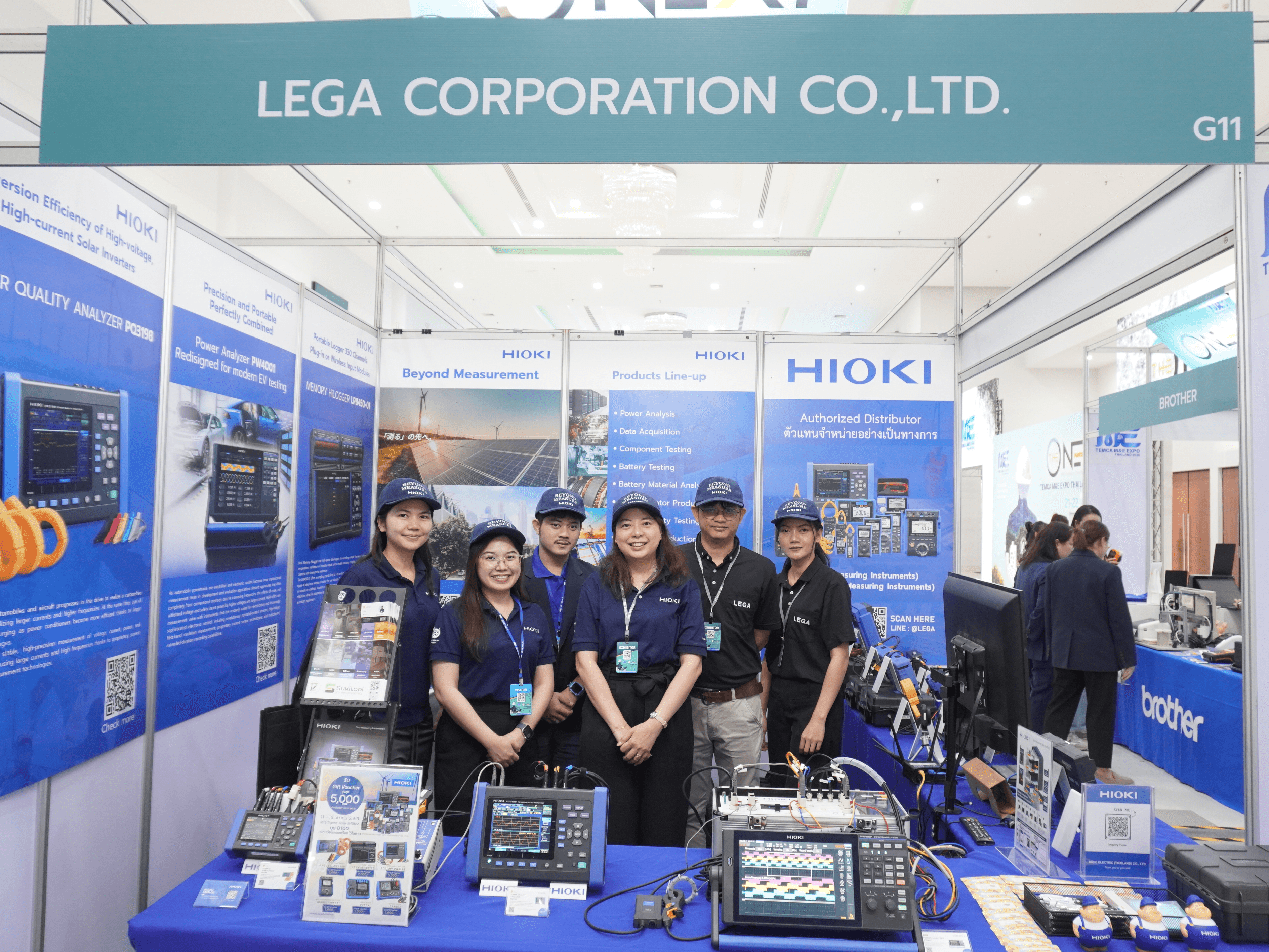 ประมวลภาพความสำเร็จ! รวมไฮไลต์ LEGA Corporation x HIOKI Thailand ในงาน TEMCA M&E EXPO 2026 เจาะลึกเทคโนโลยีวิเคราะห์ไฟฟ้าแบบ Real-time