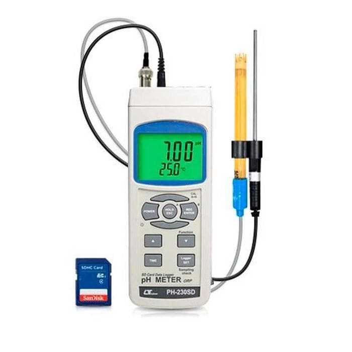 Lutron PH-230SD เครื่องวัดและบันทึกค่าพีเอช | SD Card Type