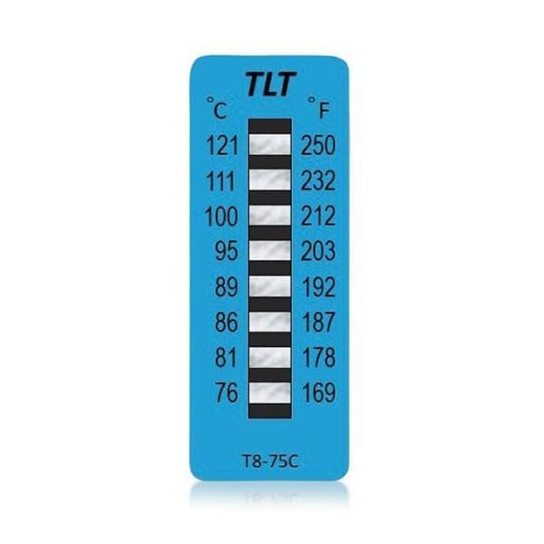 NIGK T8-75C แถบวัดอุณหภูมิแบบ 8 ระดับ (10pcs/case)