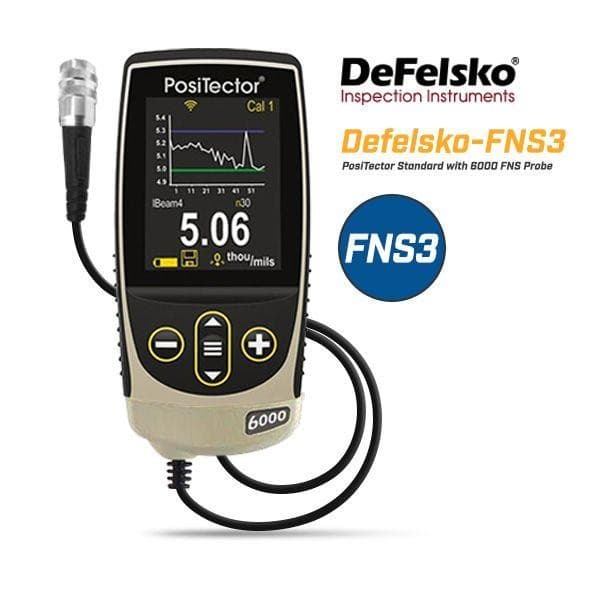 Defelsko Positector FNS3 เครื่องวัดค่าความหนาผิวเคลือบ ที่เคลือบบนโลหะในกลุ่ม FERROUS และ NON-FERROUS