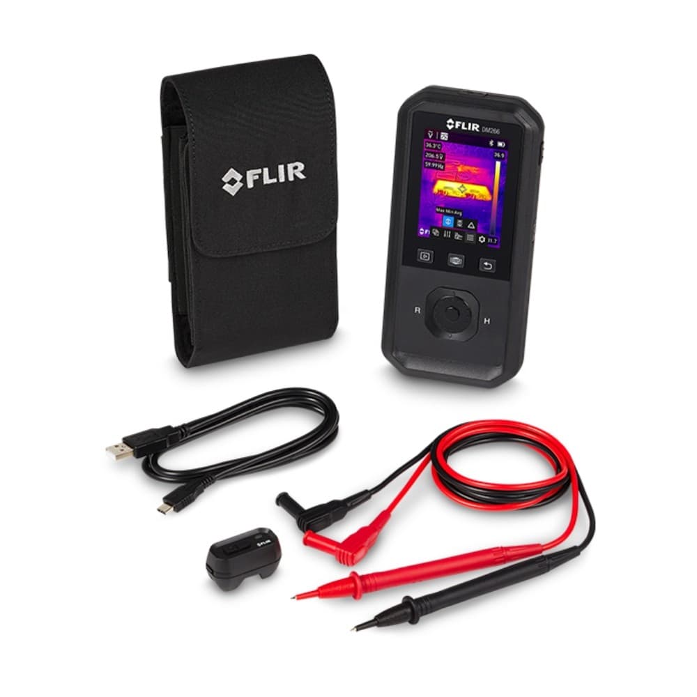 FLIR DM266 มัลติมิเตอร์ดิจิทัล True RMS | Compact Thermal Imaging Multimeter