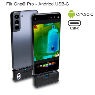 FLIR-ONE-PRO-Android กล้องถ่ายภาพความร้อนสำหรับระบบ Android | Max.400°C